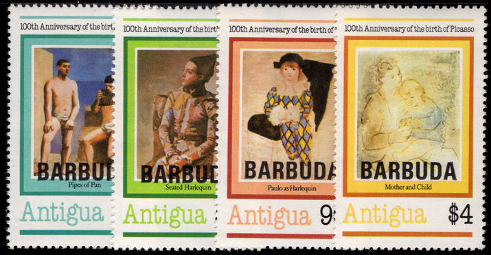 Barbuda 1981 Picasso unmounted mint.