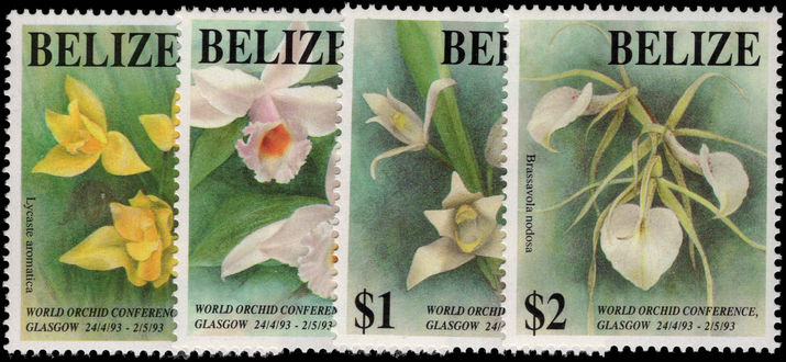 Belize 1993 World Orchid Conference unmounted mint.