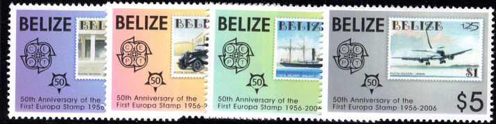 Belize 2006 Europa Stamp Design unmounted mint.