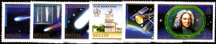 Belize 1986 Halleys Comet unmounted mint.
