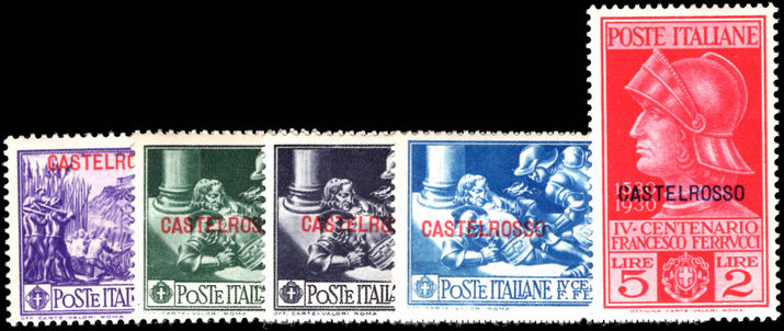 Castelrosso 1932 Ferrucci regular set unmounted mint.
