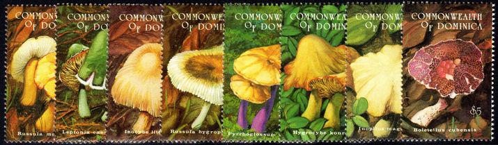 Dominica 1994 Fungi unmounted mint.