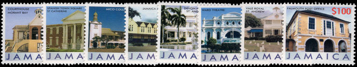Jamaica 2006 Buildings no imprint set unmounted mint.