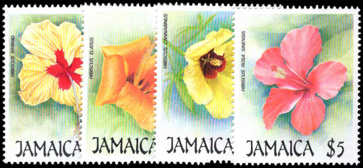 Jamaica 1987 Christmas Flowers unmounted mint.