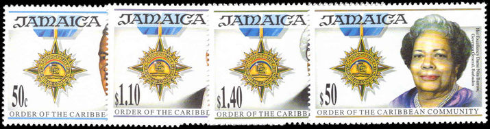 Jamaica 1995 Order of the Caribbean Community unmounted mint.