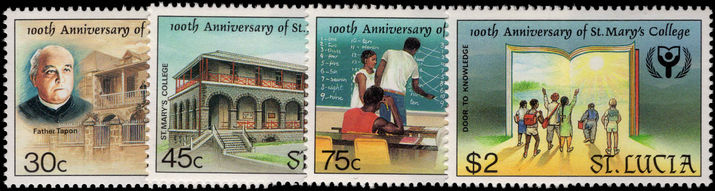 St Lucia 1990 International Literacy Year unmounted mint.