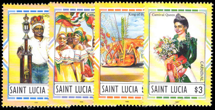 St Lucia 1996 Carnival unmounted mint.