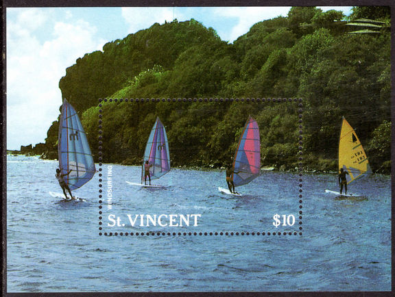 St Vincent 1988 Tourism souvenir sheet unmounted mint.
