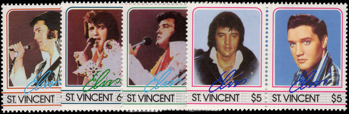 St Vincent 1985 Elvis Presley unmounted mint.