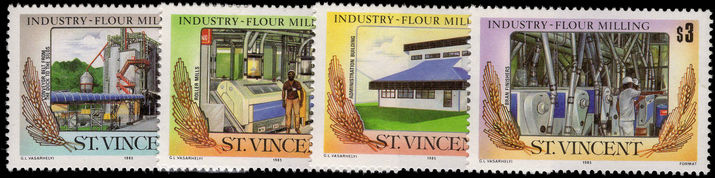 St Vincent 1985 Flour Milling Industry unmounted mint.