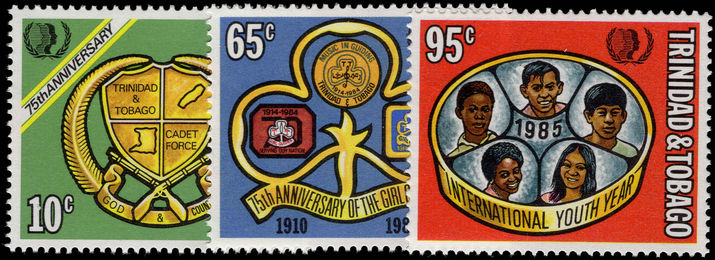 Trinidad & Tobago 1985 International Youth Year unmounted mint.
