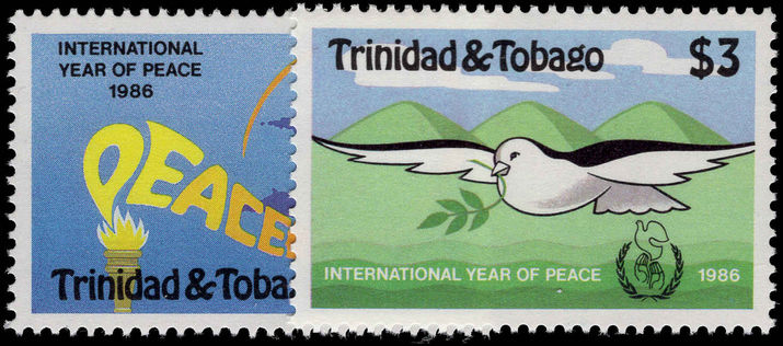 Trinidad & Tobago 1986 International Peace Year unmounted mint.