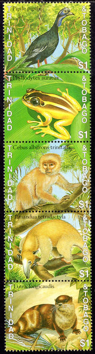 Trinidad & Tobago 1989 Rare Fauna unmounted mint.