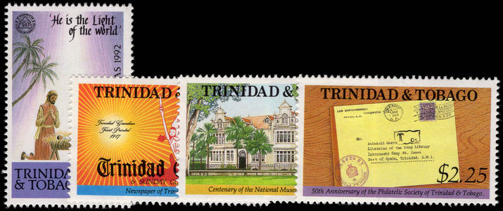 Trinidad & Tobago 1992 Religions of Trinidad & Tobago unmounted mint.