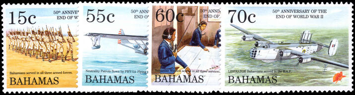 Bahamas 1995 50th Anniversary of End of Second World War unmounted mint.