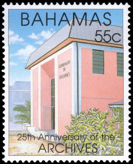 Bahamas 1996 25th Anniversary of Archives Department unmounted mint.