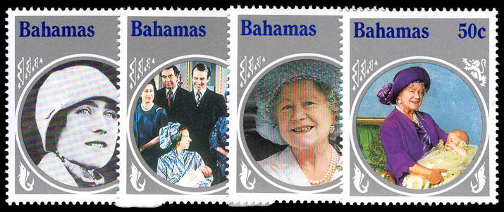 Bahamas 1985 Life and Times of Queen Elizabeth the Queen Mother unmounted mint.