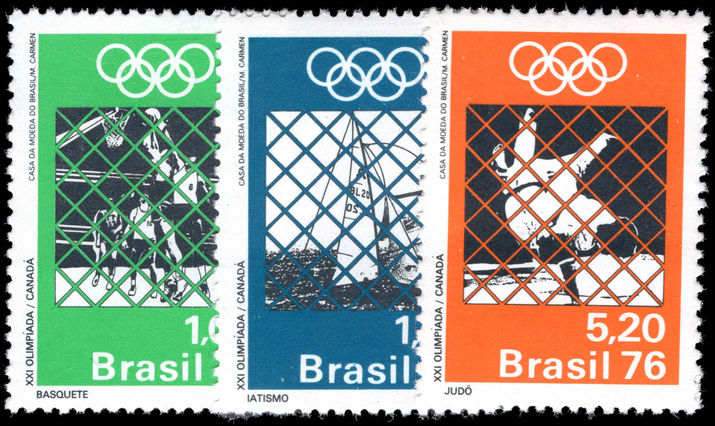 Brazil 1976 Olympics unmounted mint.