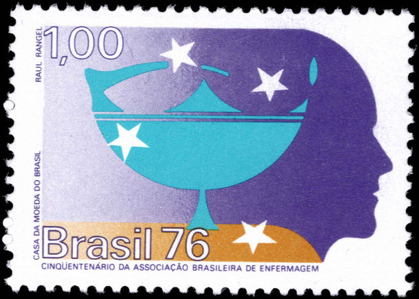 Brazil 1976 Nursing unmounted mint.