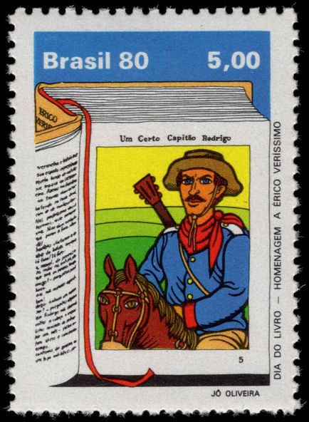 Brazil 1980 Book Day unmounted mint.