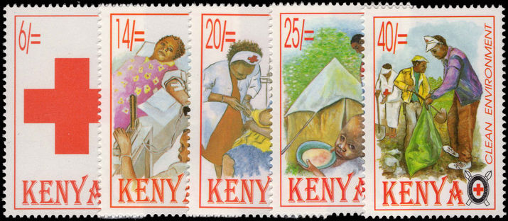 Kenya 1996 Red Cross unmounted mint.