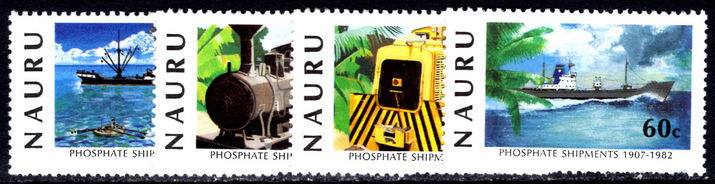 Nauru 1982 75th Anniv of Phosphate Shipments unmounted mint.