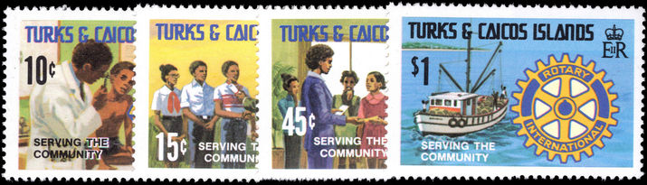 Turks & Caicos Islands 1980 Serving the Community unmounted mint.