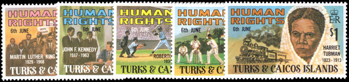 Turks & Caicos Islands 1980 Human Rights unmounted mint.