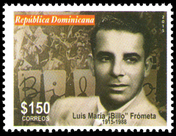 Dominican Republic 2016 Billo Frometa unmounted mint.