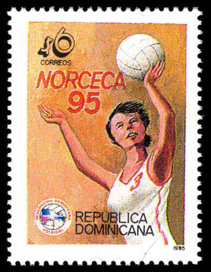 Dominican Republic 1995 Centenary of Volleyball unmounted mint.