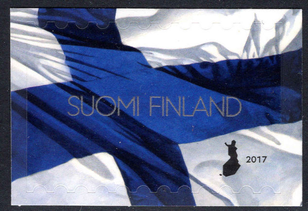 Finland 2017 National Flag unmounted mint.