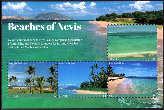 Nevis 2017 Beeches sheetlet unmounted mint.