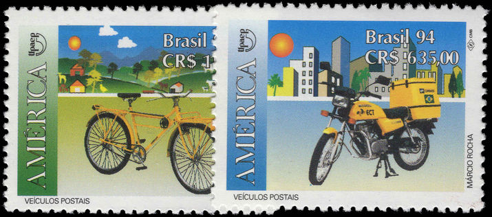 Brazil 1994 America unmounted mint.