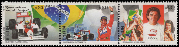 Brazil 1994 Ayrton Senna unmounted mint.