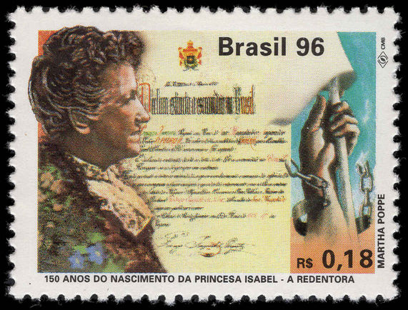 Brazil 1996 Princess Isabel unmounted mint.