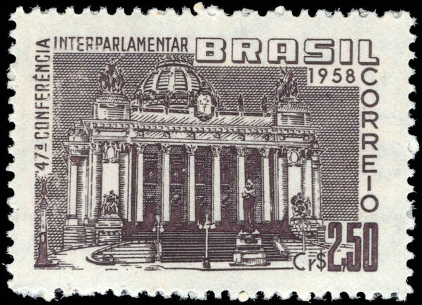 Brazil 1958 47th Inter-Parliamentary Union Conf unmounted mint.
