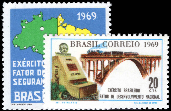 Brazil 1969 Army Week unmounted mint.