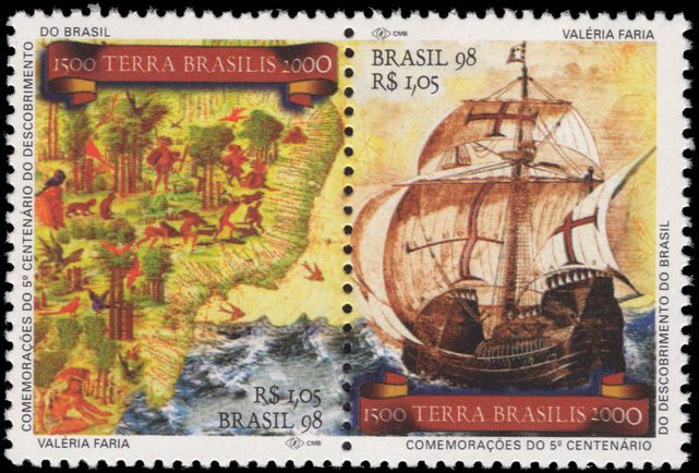 Brazil 1998 Discovery of Brazil unmounted mint.