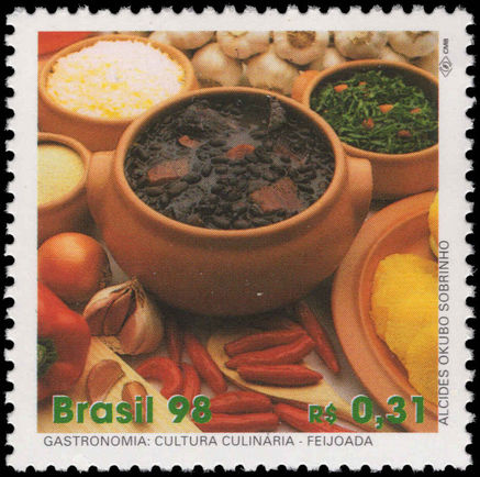 Brazil 1998 Cultural Dishes unmounted mint.