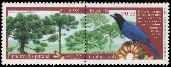 Brazil 1998 Environmental Protection unmounted mint.