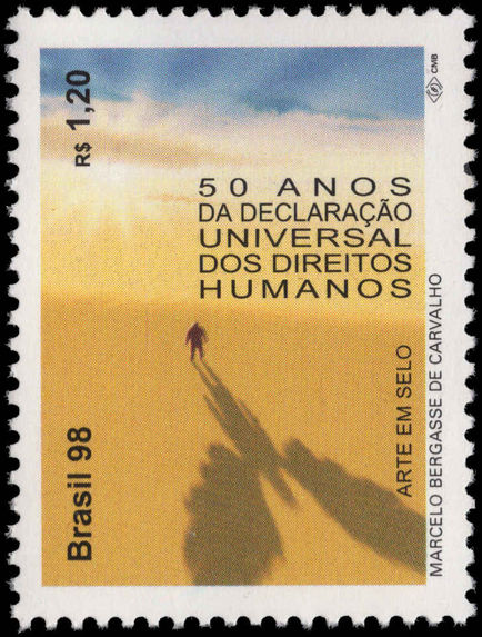 Brazil 1998 Human Rights unmounted mint.