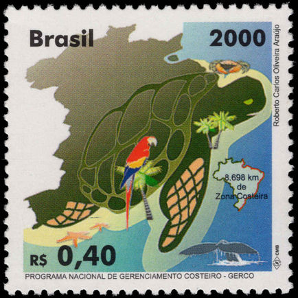Brazil 2000 Coastal Management unmounted mint.