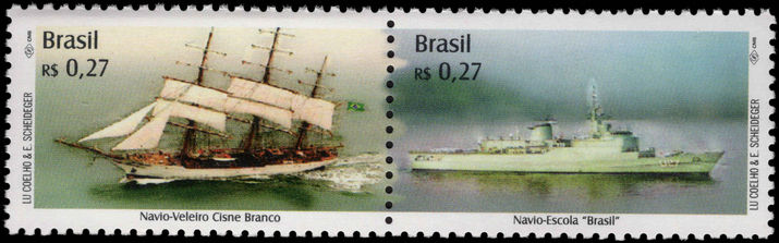 Brazil 2000 Brazilian Navy unmounted mint.
