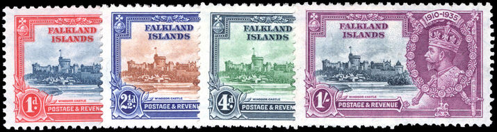 Falkland Islands 1935 Silver Jubilee lightly mounted mint.