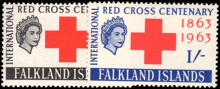 Falkland Islands 1963 Red Cross unmounted mint.