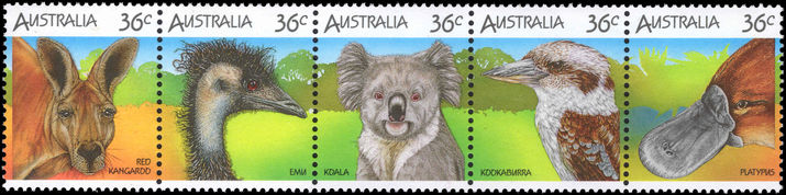 Australia 1986 Australian Wildlife unmounted mint.