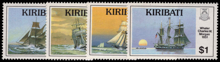 Kiribati 1989 Nautical History (1st series) unmounted mint.