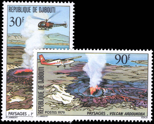 Djibouti 1979 Ardoukoba Volcano unmounted mint.