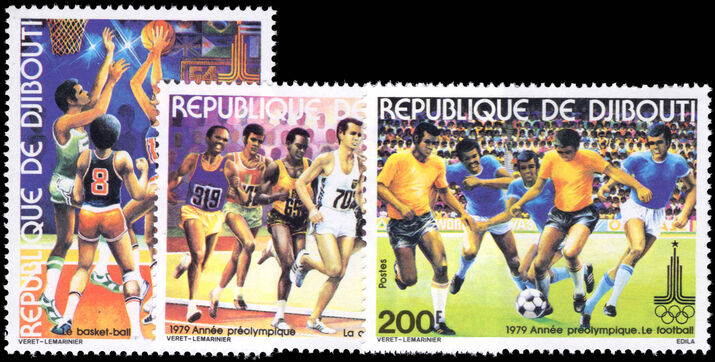 Djibouti 1979 Pre-Olympic Year unmounted mint.