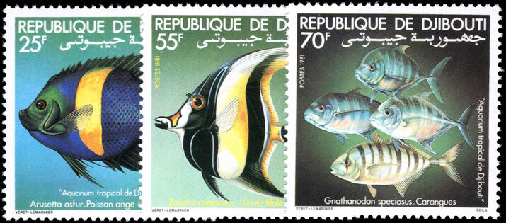 Djibouti 1981 Djibouti Tropical Aquarium unmounted mint.